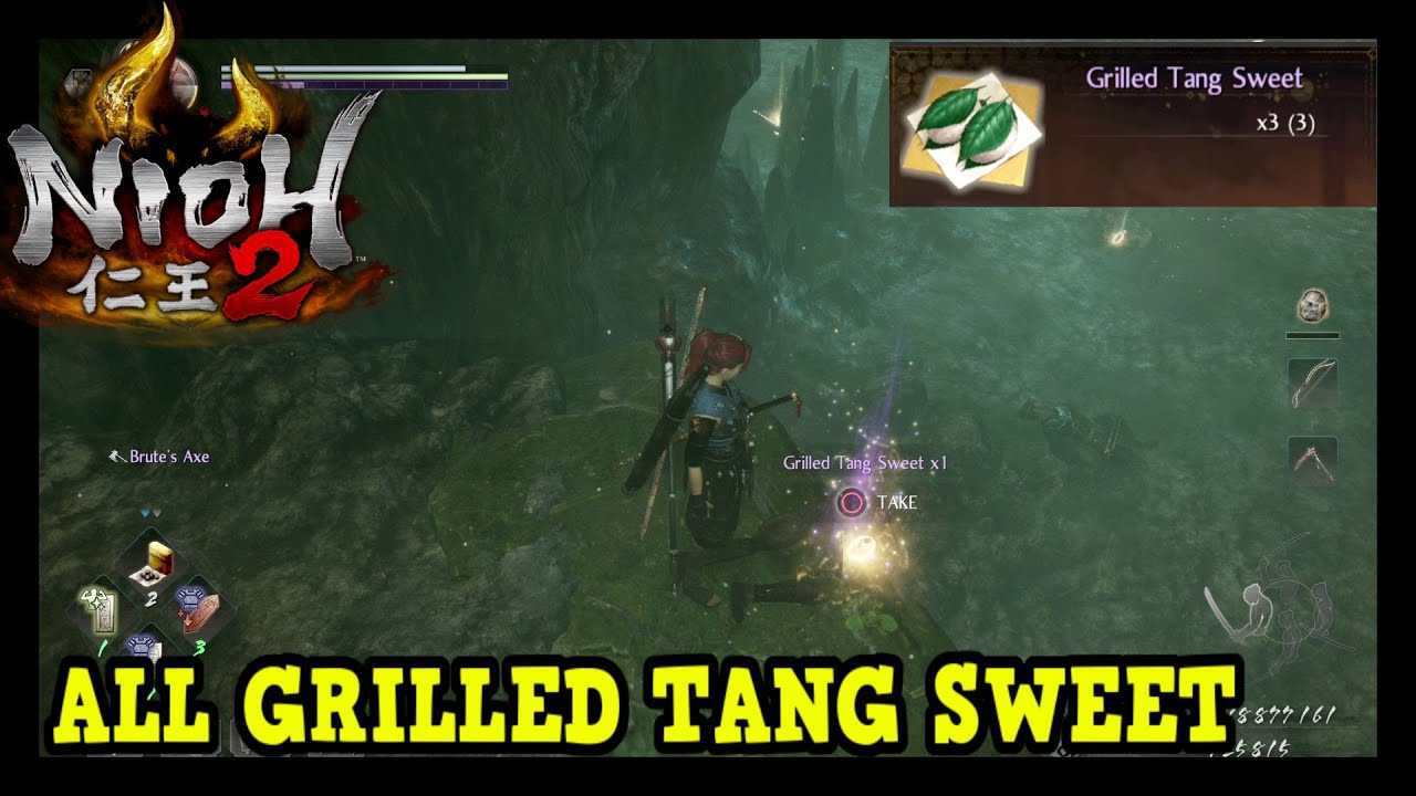 Nioh 2 All Grilled Tang Sweet Locations (Scent of Danger Trophy Guide)