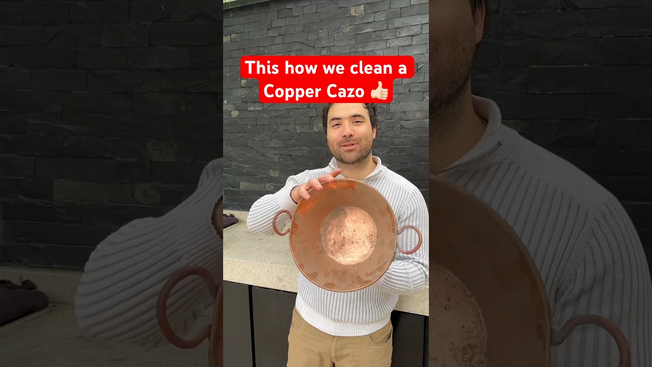 This is how we cure / Clean a hammered copper pot, learn how to cure your Copper utensil&rsquo;s