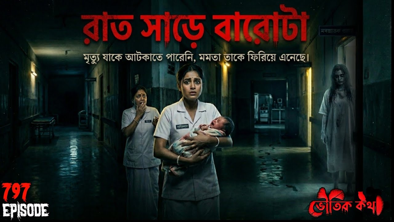 রাত সাড়ে বারোটা হাসপাতালের ঘটনা | New Voutik Kahini | Sotti Bhuter Ghotona | Bhoot Fm |Pretkotha