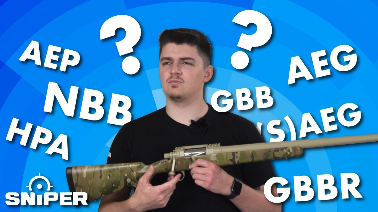 Welche ANTRIEBSARTEN gibt es im AIRSOFT? | Airsoft Anfänger Guide