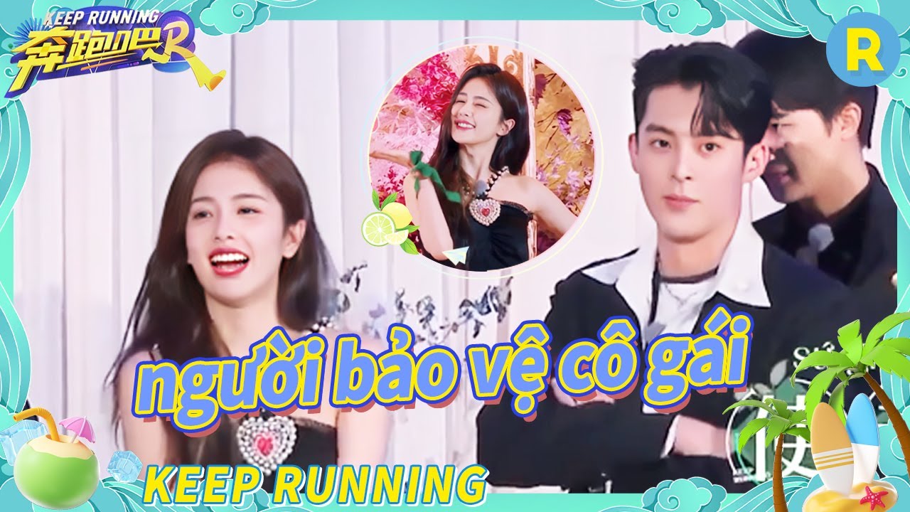Bạch Lộc ngồi trên đùi của Vương Hạc Đệ|Keep Running kênh Việtnam