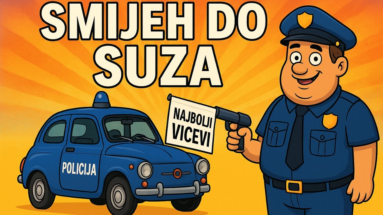 Smijeh do suza - Najbolji vicevi o policajcima ikad!😂