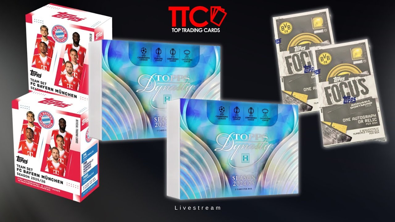 TTC BOX BREAK STREAM 🔥 TOPPS DYNASTY SOCCER RELEASE DAY BOXES 🔥 | 04.12.2025