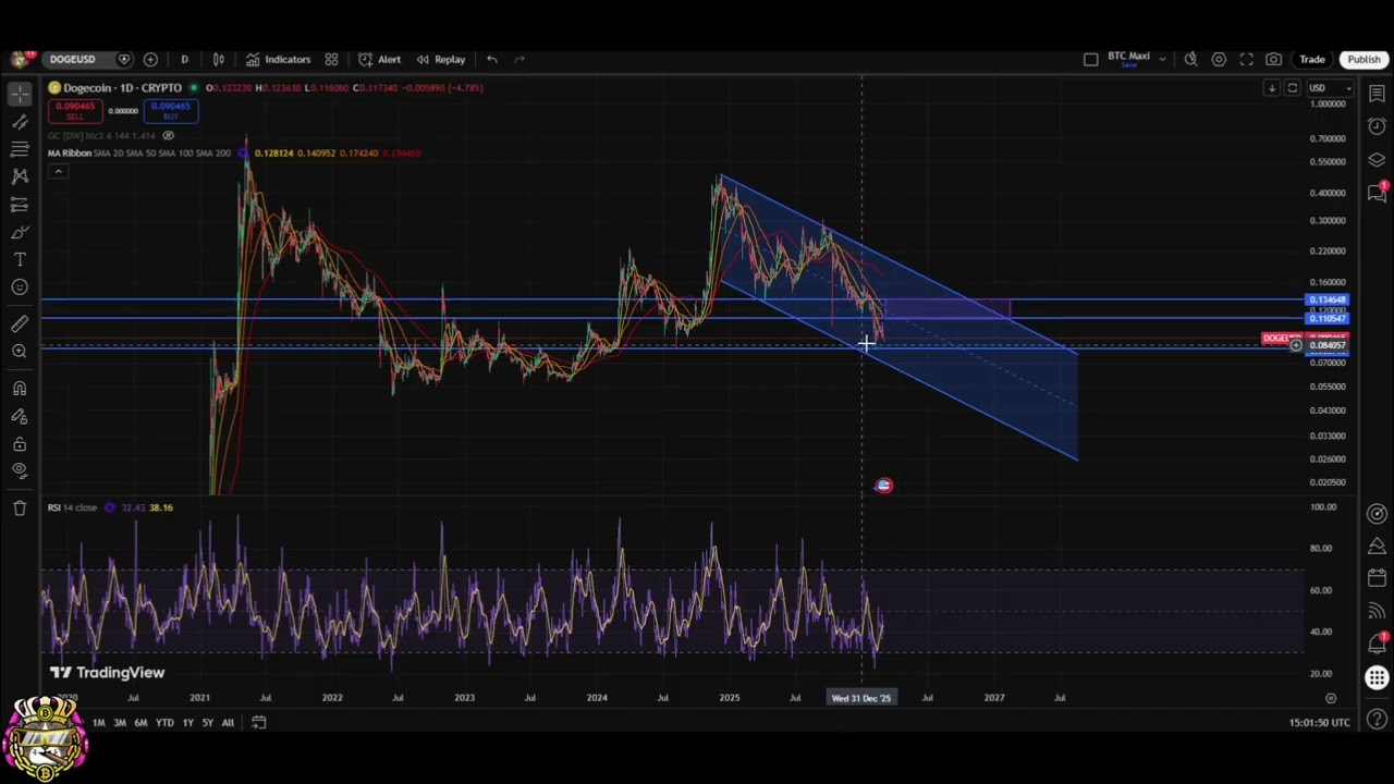 Dogecoin Price Analysis: Next Move & Key Levels! #shorts