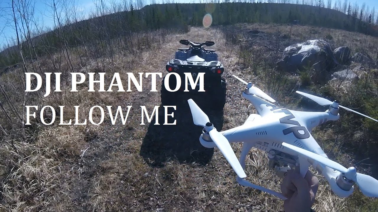 ATV & Drone | DJI Phantom 3 FOLLOW ME Mode testing