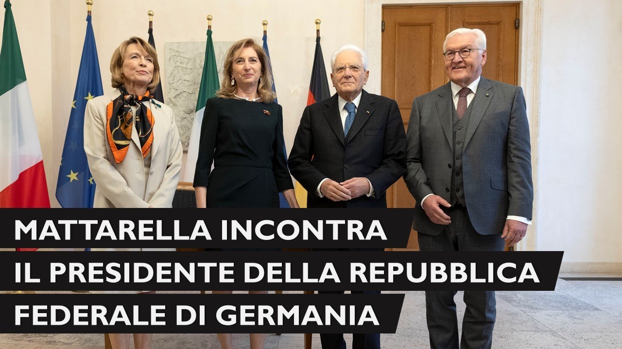 Il Presidente Mattarella incontra il Presidente della Repubblica Federale di Germania