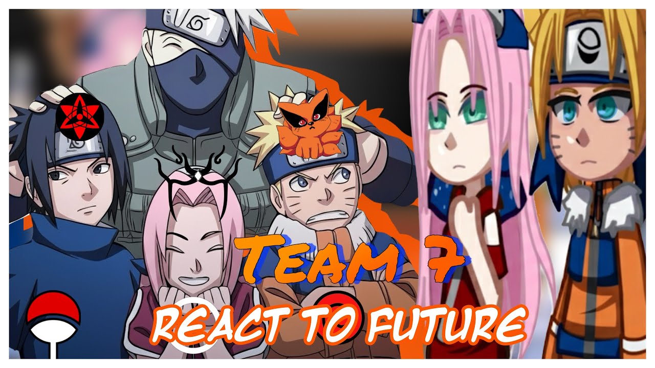 Team 7+Kakashi react to future of Team 7//Naruto//Spoilers!//GachaReaction//Gachaclub//