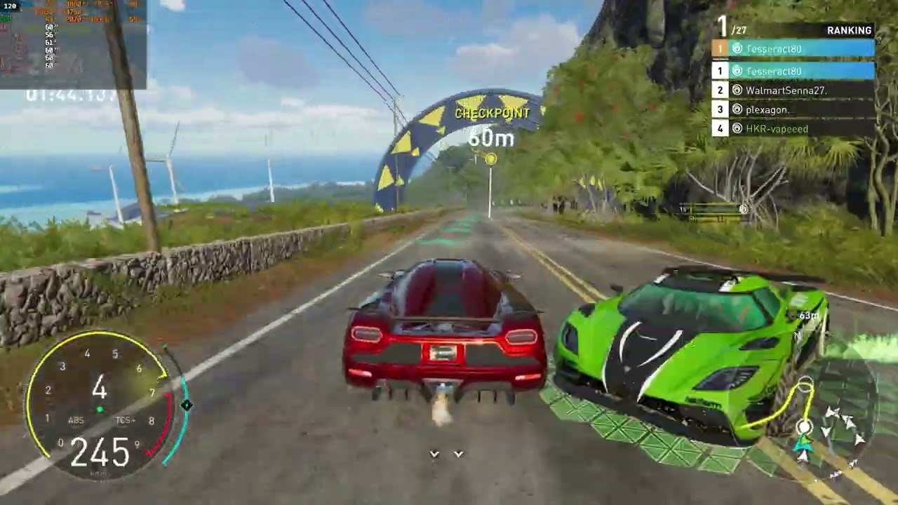 Winning a Grand Race vs Vapeeed even w/ Ryno trying to kill me 😂