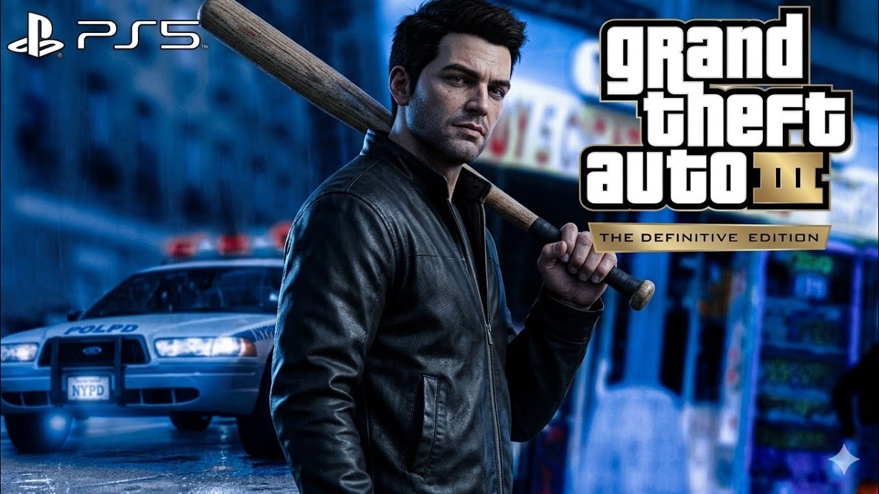 🔴AO VIVO 🏦 GTA 3 🏦THE DEFINITIVE EDITION - Campanha Completa [ PARTE 1 ]