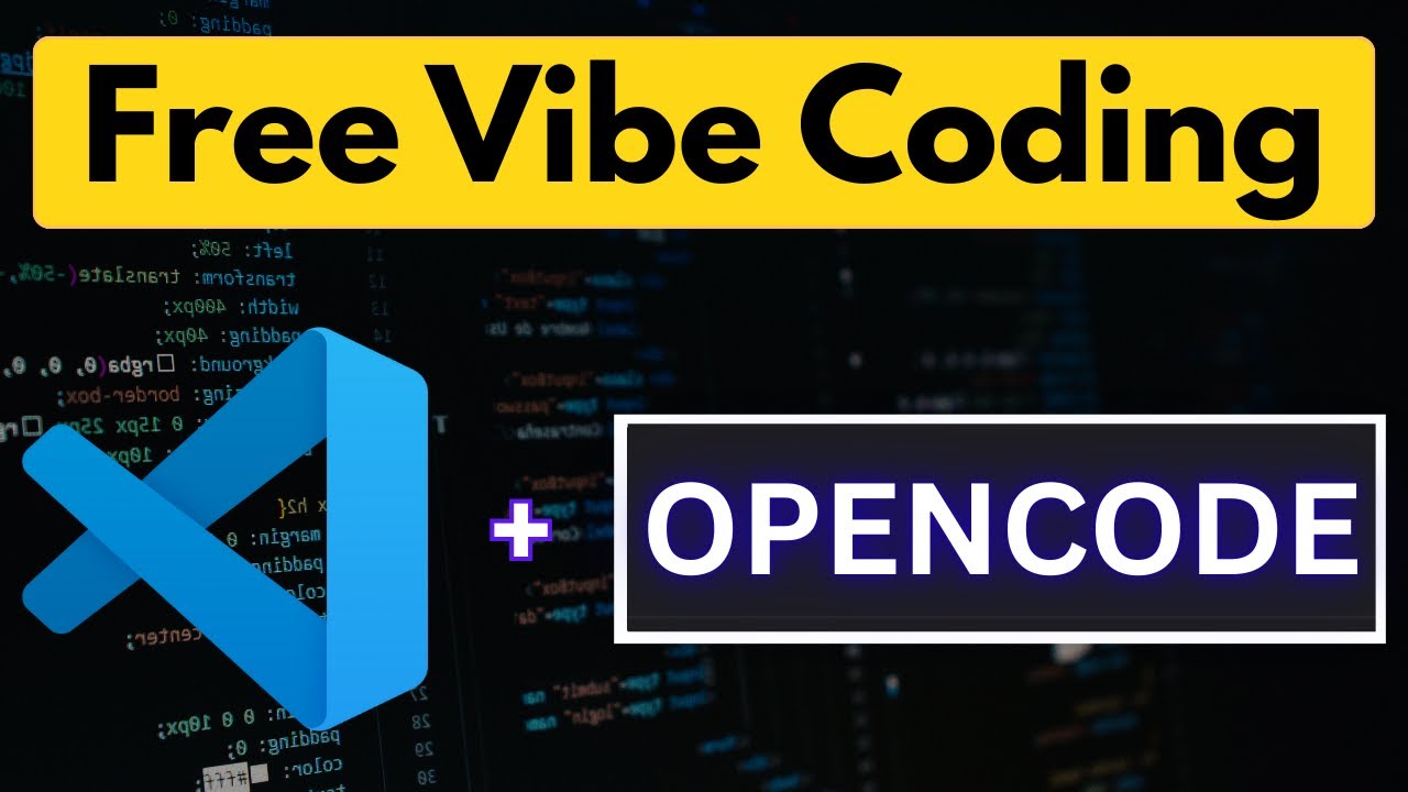 Free Vibe Coding in VS Code with OpenCode – No Paid Tools