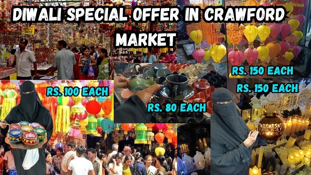 Crawford Market Diwali Collection 2025 | Crawford Market 2025 #diwali #crawfordmarket 
