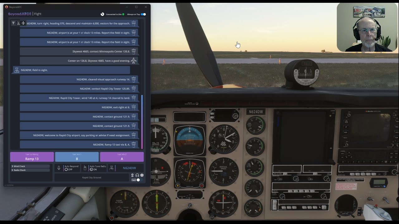 Gillett-Campbell [KGCC] to Rapid City [KRAP] IFR with Beyond ATC