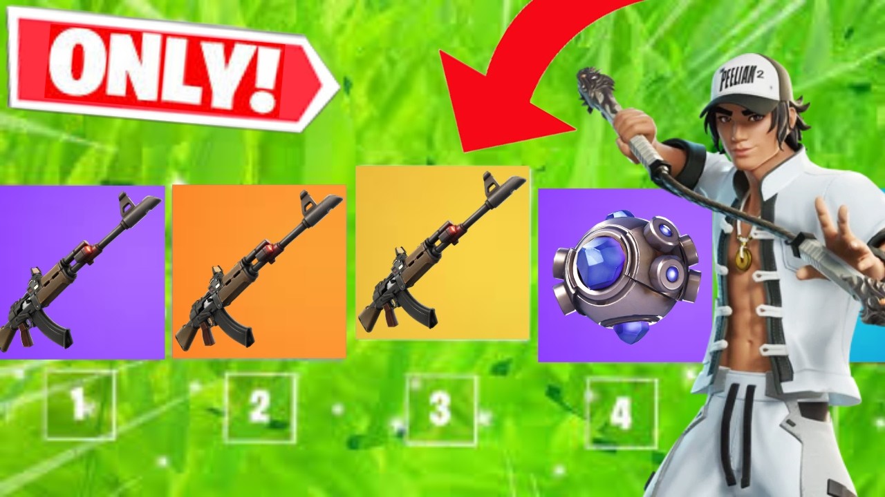 The *Lock On AR Only* Challenge! (Fortnite)