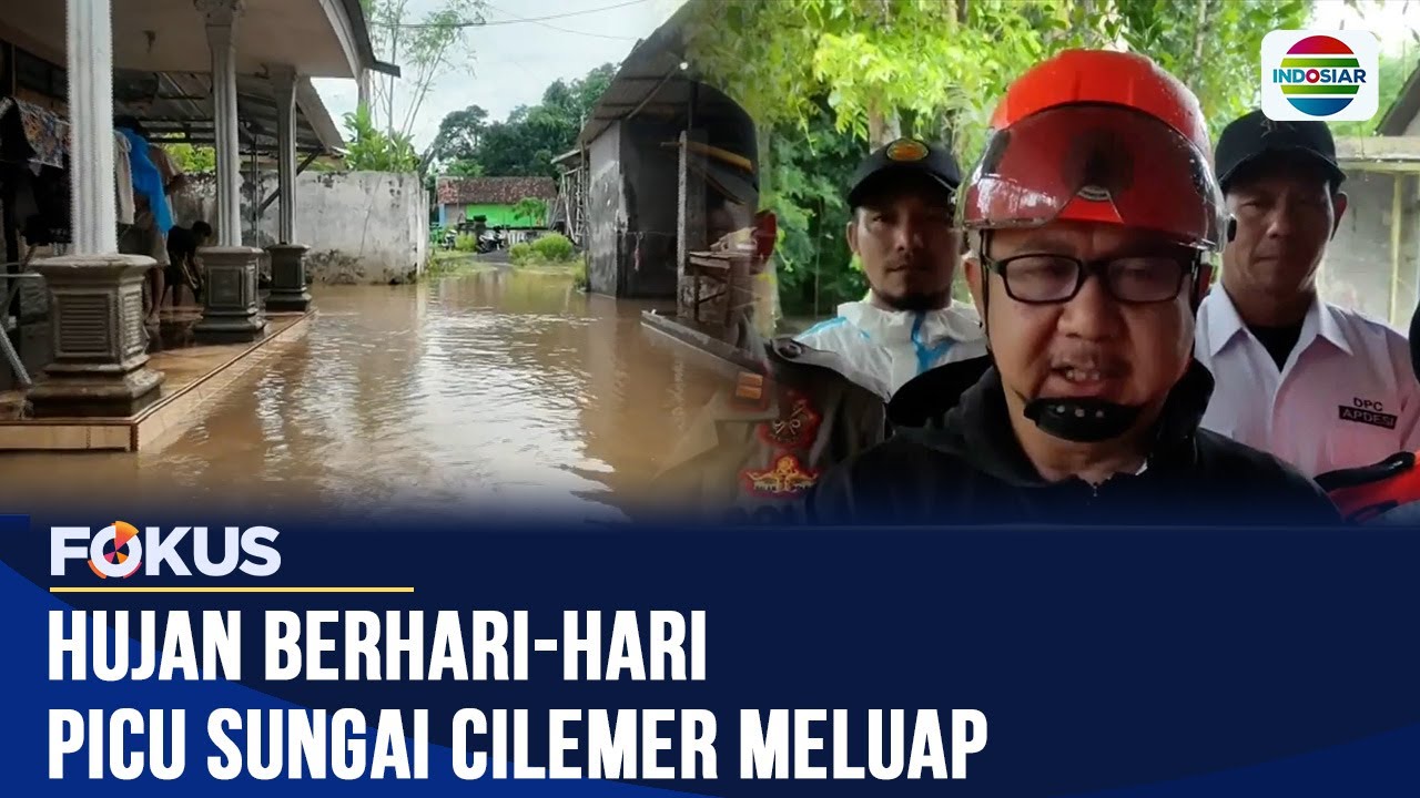 Sungai Cilemer Meluap, 422 Rumah di Patia Pandeglang Terendam Banjir 50 Cm | Fokus