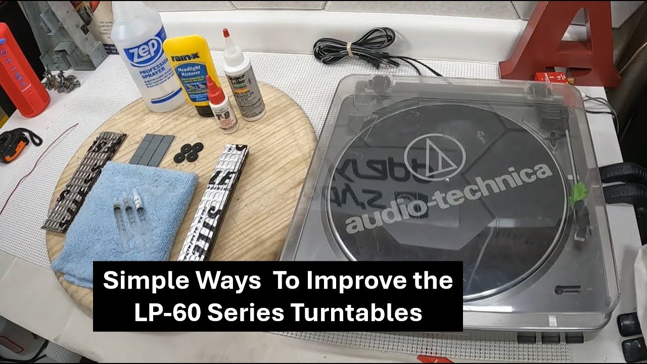 Upgrade & Improve Your Audio Technica - AT-LP60BT AT-LP60 AT-LP60X AT-LP60USB