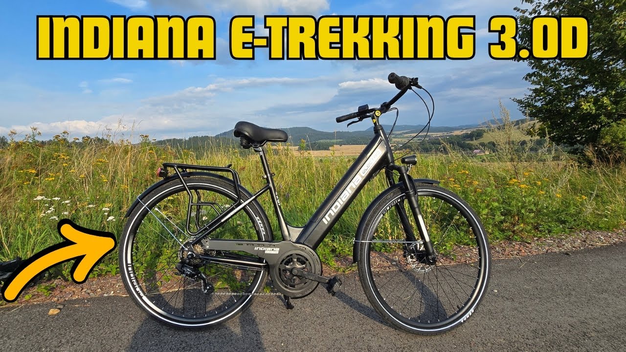 ROWER ELEKTRYCZNY IDEALNY DLA KAŻDEJ KOBIETY - INDIANA E-TREKKING 3.0D