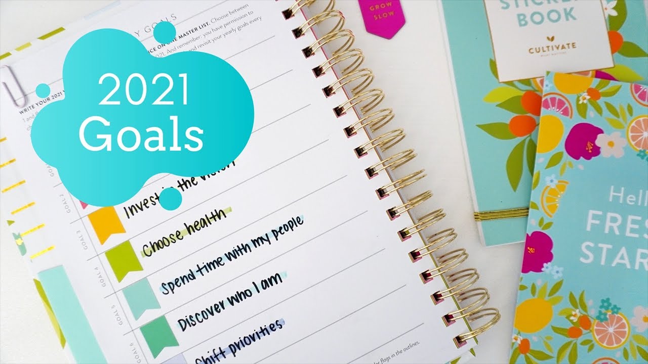 2021 Goals (Cultivate What Matters Powersheets)