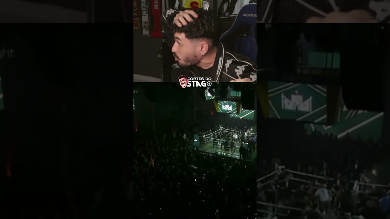 o pau quebrou na luta entre pop&oacute; e wanderlei silva na globo kkkkkkkkkkkkkkkkk