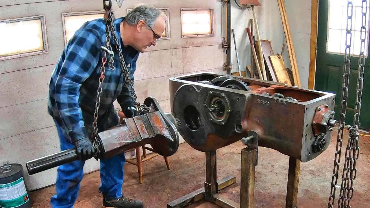 Reassembling the Farmall MD Differential and Rear Axles
