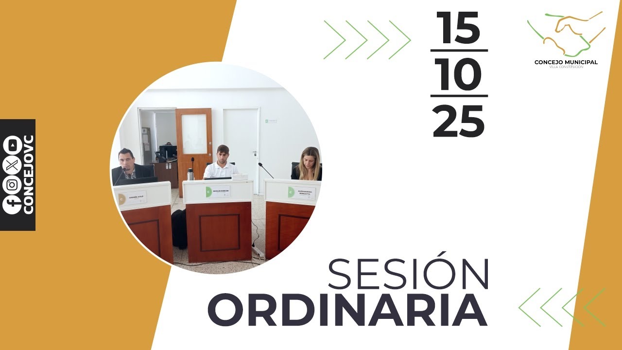 Sesión Ordinaria N28 | 15OCT2025