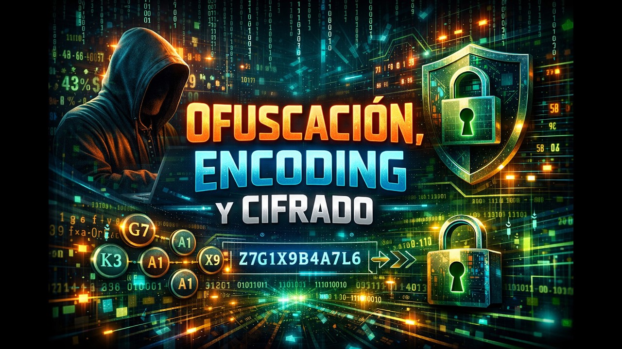 Ofuscación, Encoding y Cifrado: El Arte de Esconder la Verdad en Código.