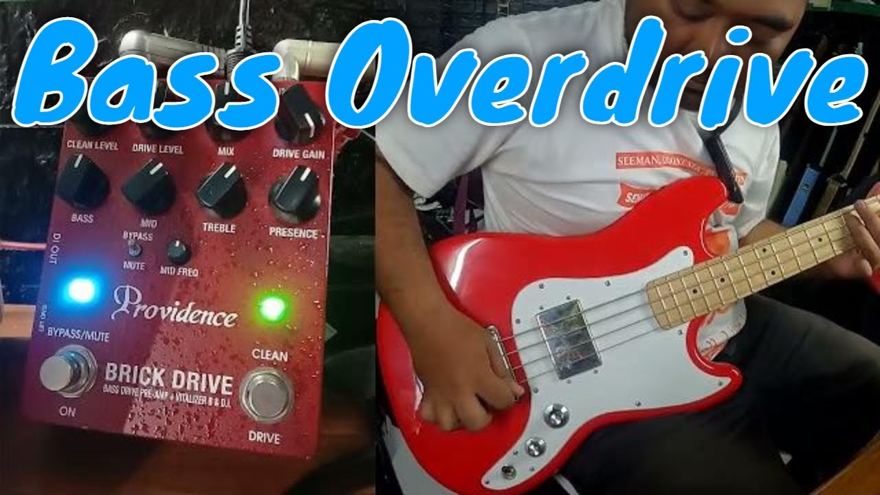 Providence BDI-1 Brick Drive Bass Overdrive DI - Squier Bronco Bass Mod