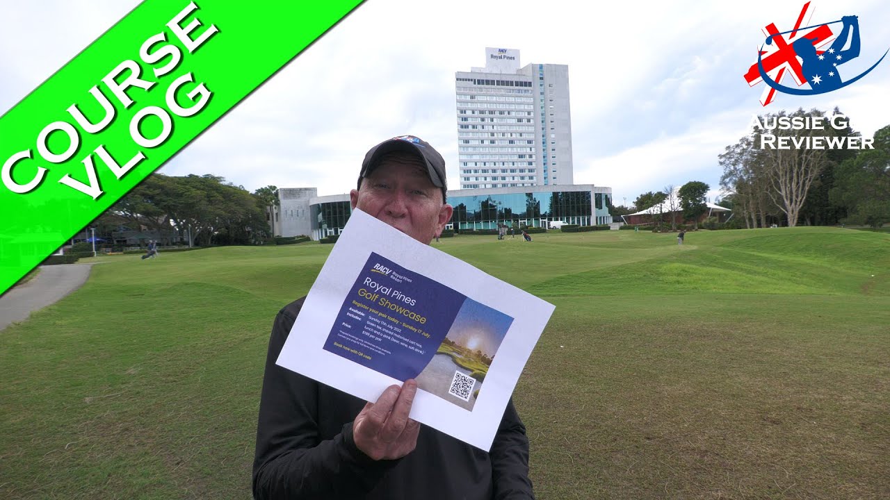 RACV ROYAL PINES GOLF SHOWCASE VLOG PART 1