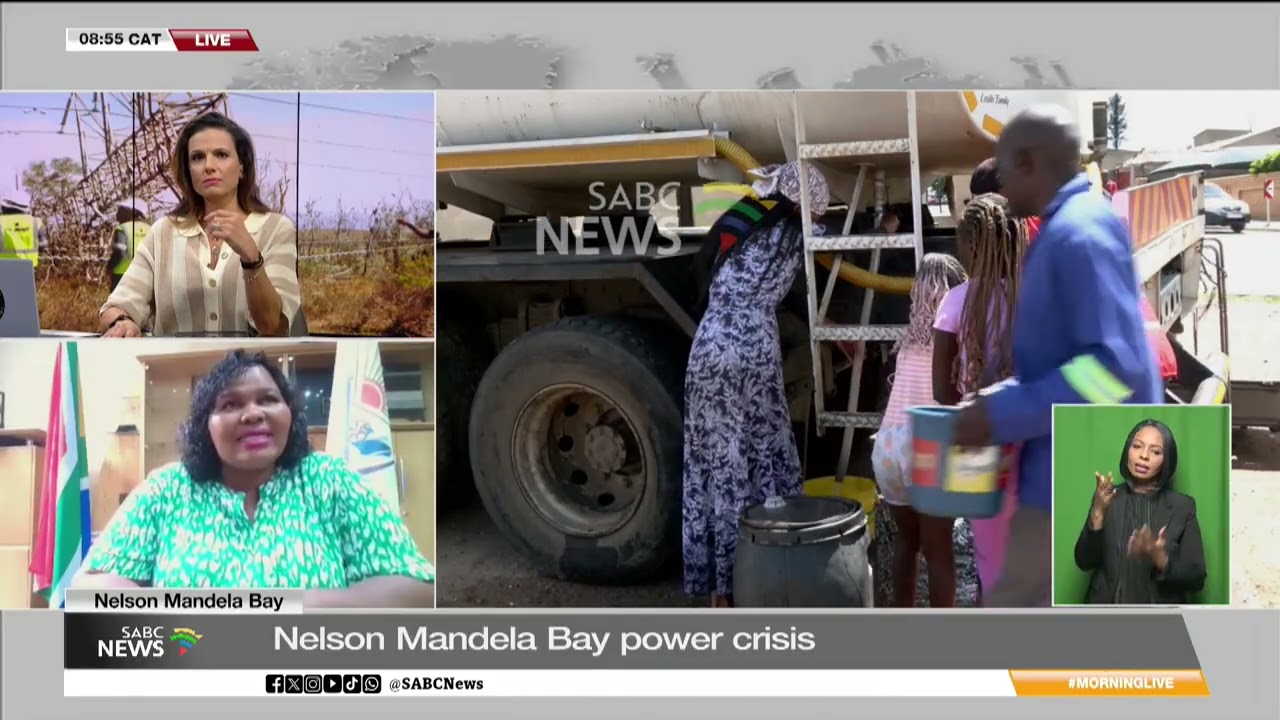 Nelson Mandela Bay residents left stranded without water and electricity - Mayor Babalwa Lobishe