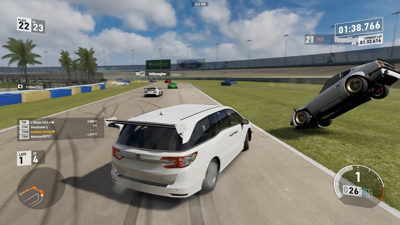 Forza 7 - RIP Honda Odyssey now banned in online public lobbies
