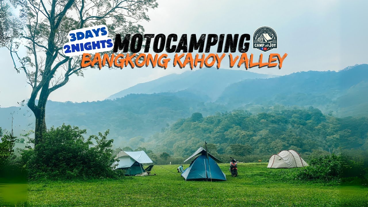 3D2N MOTOCAMPING BUDGET MEAL at BANGKONG KAHOY VALLEY