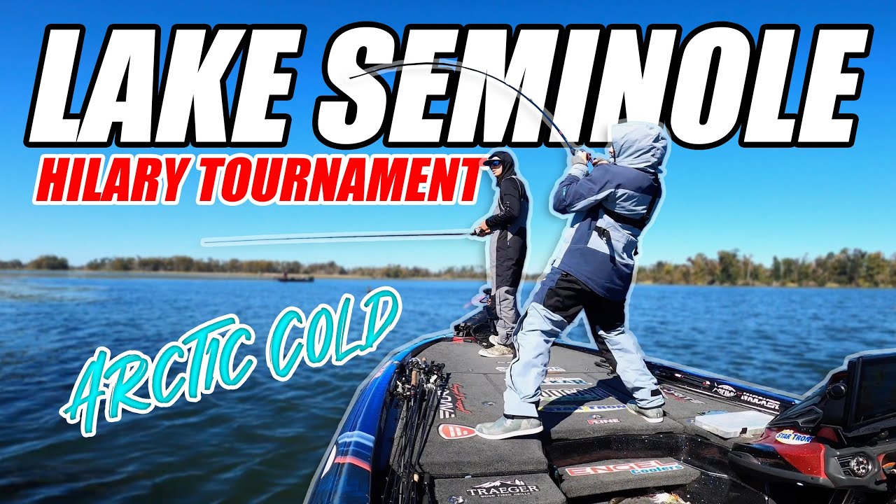 Trying to WIN Lake Seminole in ARCTIC COLD Conditions - Hilary Martin Bassmaster Event