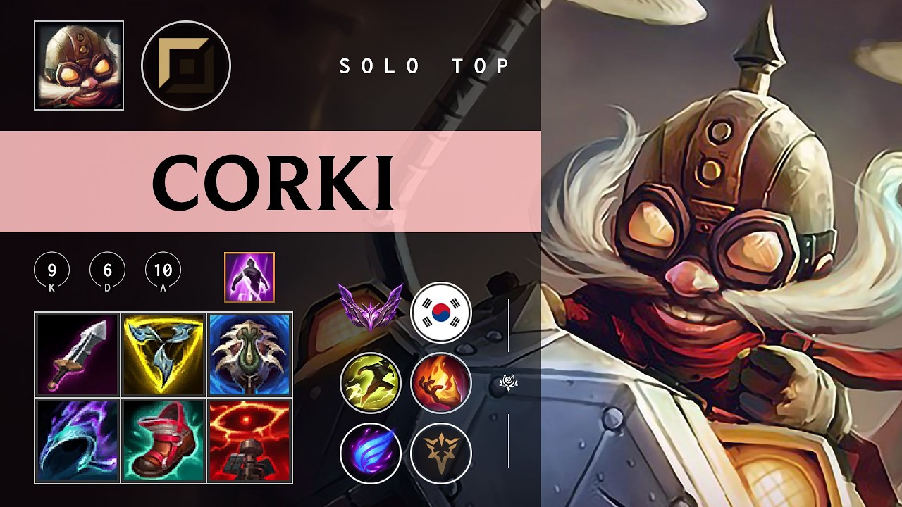 Corki Top vs Anivia - KR Master Patch 26.04