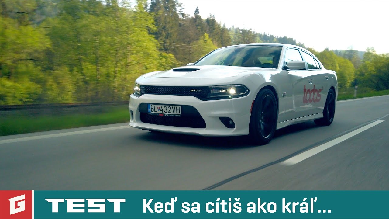 DODGE CHARGER SRT 6,4 V8 392 HEMI - TEST - DRIFT - Rasťo Chv&aacute;la