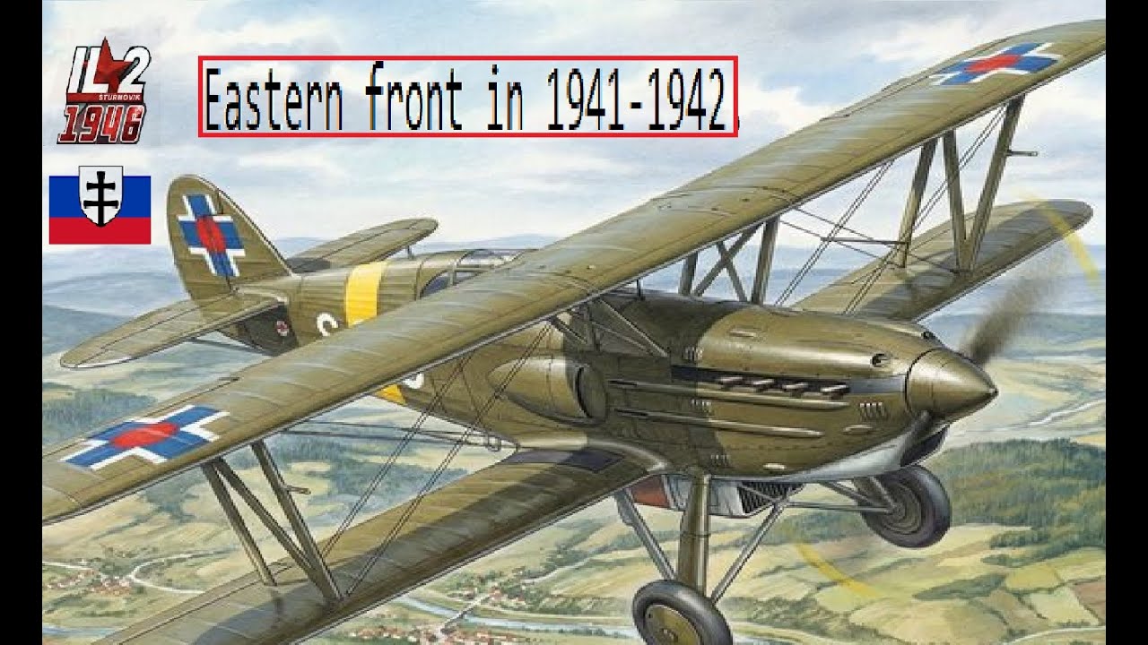 Il2 Sturmovik 1946 ‼️ Slovak Avia B.534 campaign 41-42 