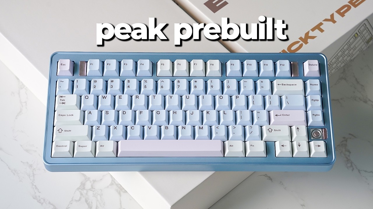The #1 Prebuilt Keyboard of 2025