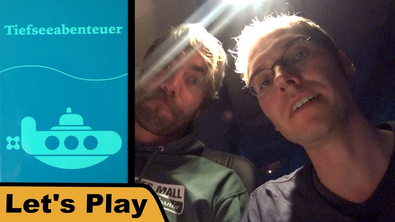 Tiefseeabenteuer - Brettspiel -  Let's Play über den Wolken