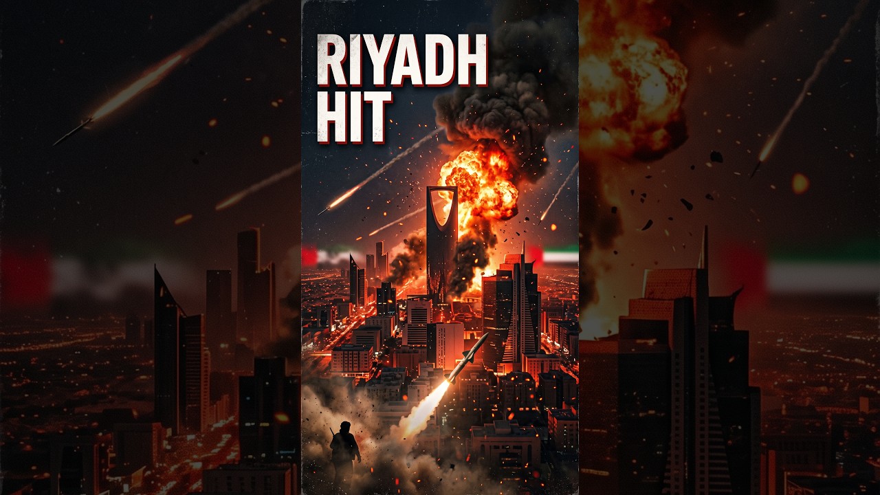 HOUTHIS JUST HIT RIYADH &mdash; IRAN&rsquo;S WAR IS SPREADING #geopolitics