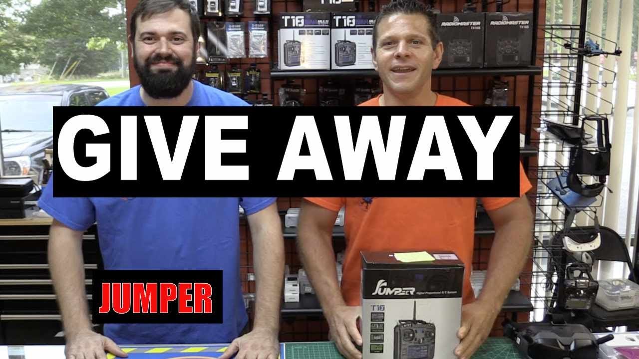 GraysonHobby JUMPER T18 Lite Transmitter ➕  GIVEAWAY!!