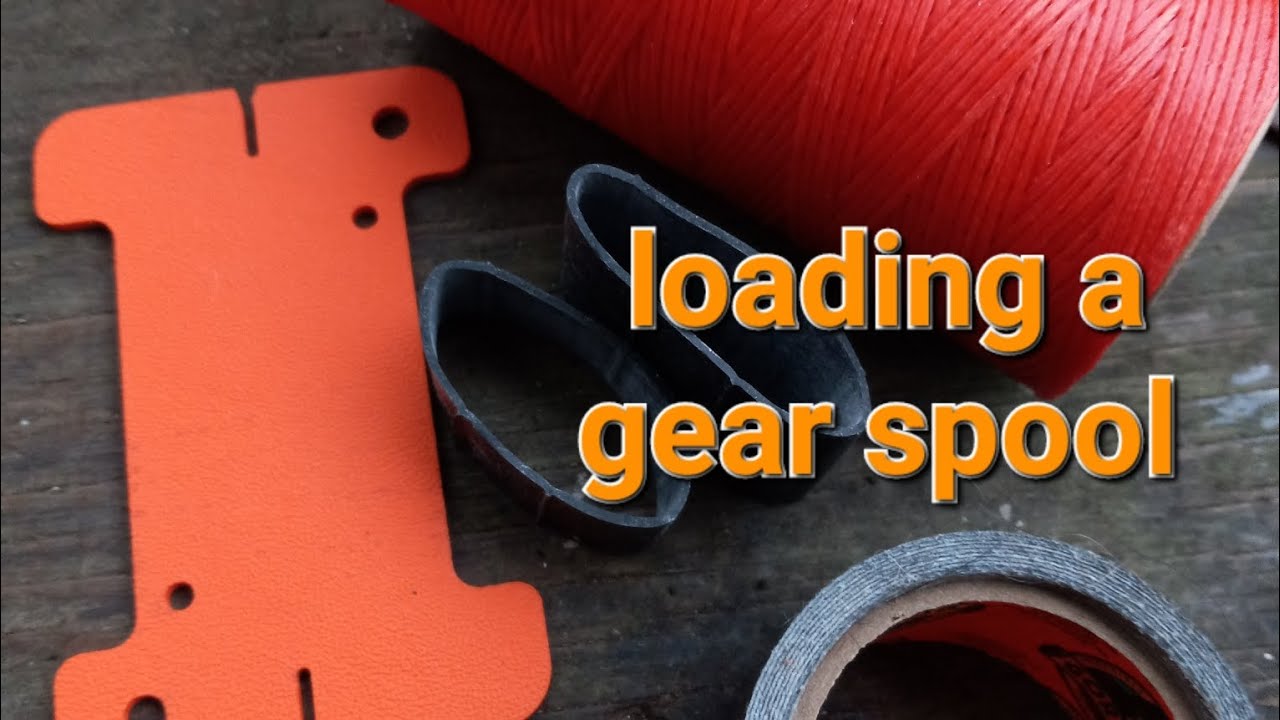 Gear spools, handy gear storage option