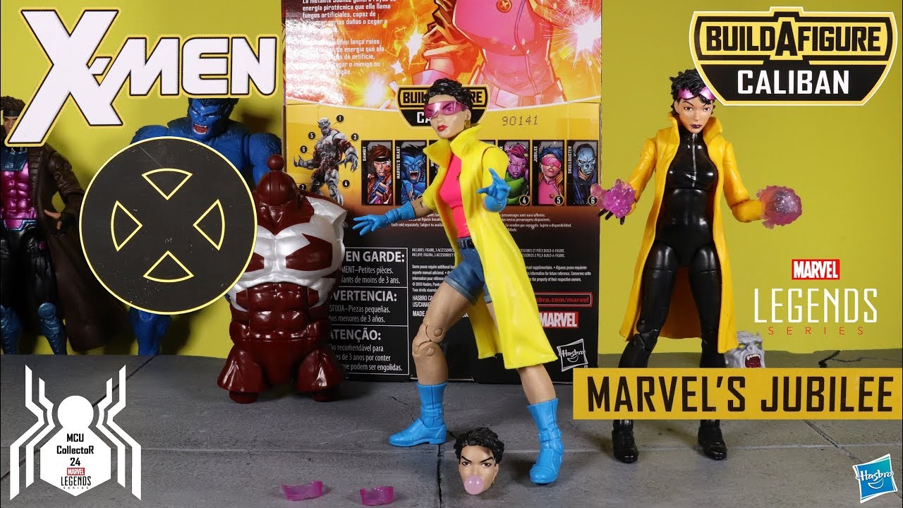 Marvel Legends JUBILEE X-Men Wave 4 Caliban BAF Figure Review & Comparison