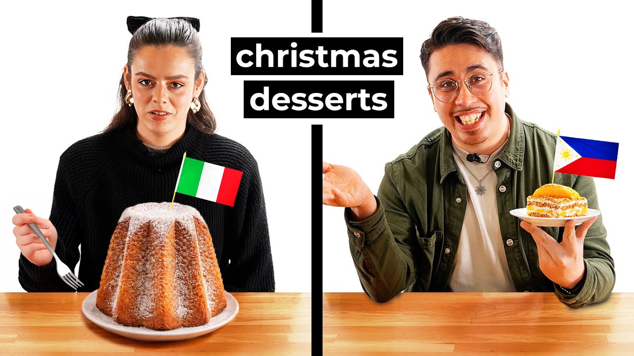 Strangers Try Each Others Christmas Desserts