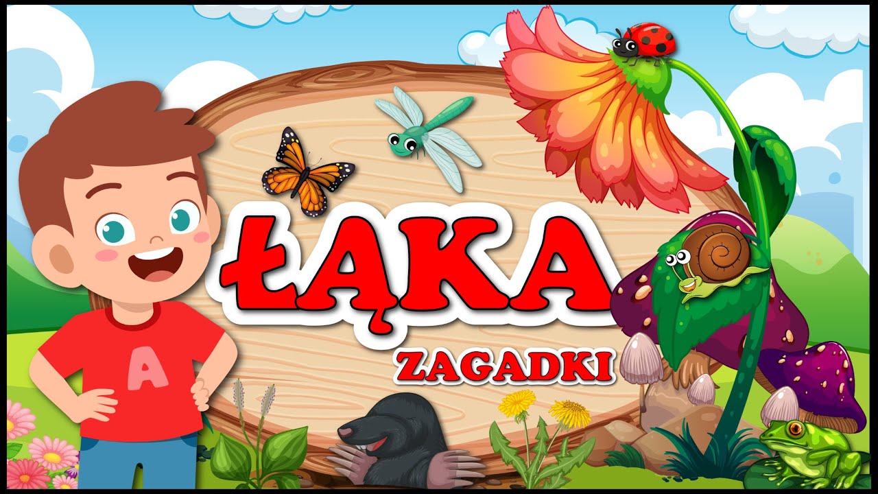 Karolek i mieszkańcy łąki 🦋 Zagadki o łące cz. 1 🐸