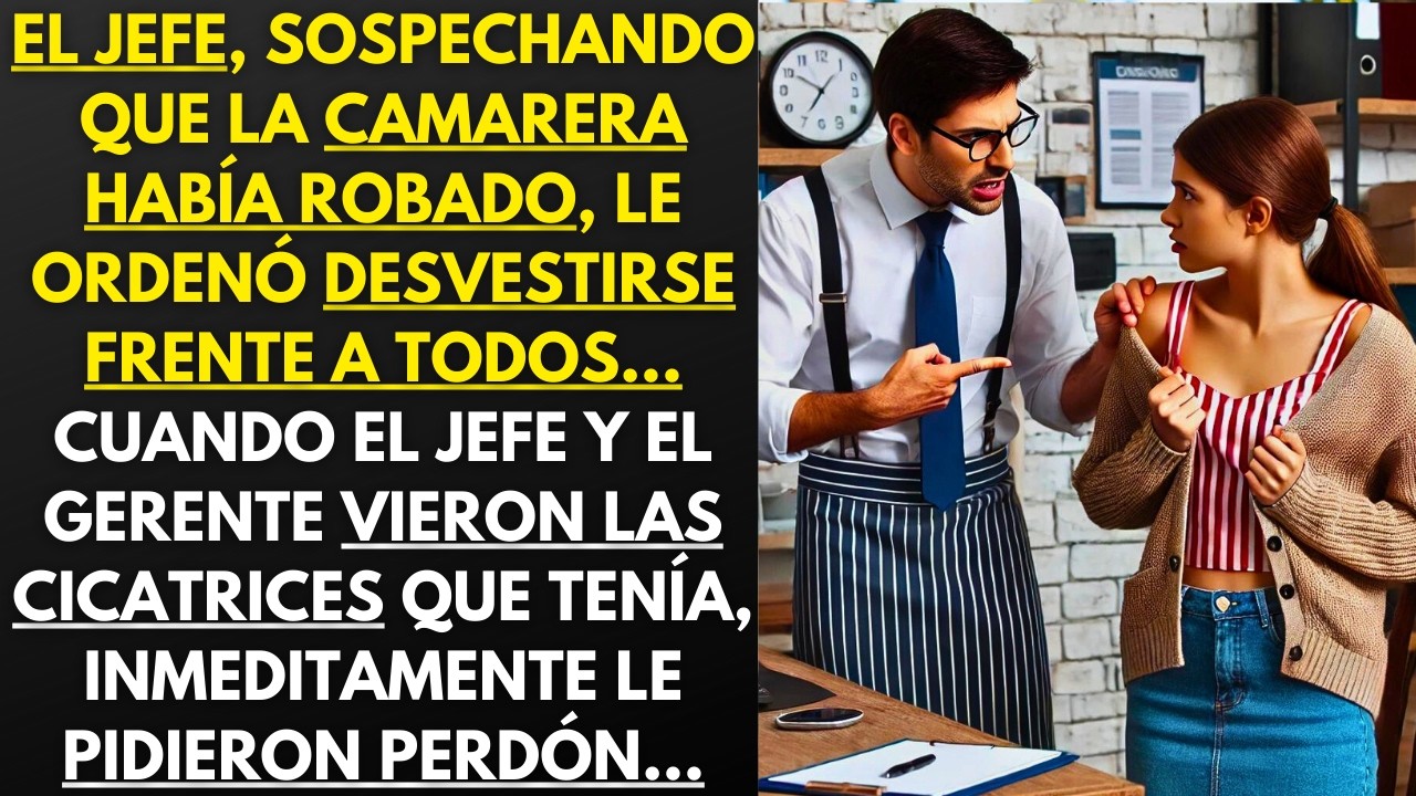 EL JEFE, SOSPECHÓ QUE LA CAMARERA HABÍA ROBADO, Y LE ORDENÓ DESVESTIRSE FRENTE A TODOS, Y LUEGO...
