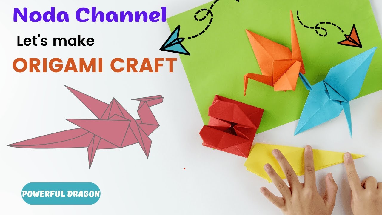 ☮️ Amazing Origami Dragon 🎯🏆 #origami #paperfolding