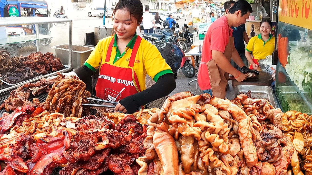 Cambodian Street Food You Must-Try! BBQ Beef, Pork, Stuffed Chicken Duck & More