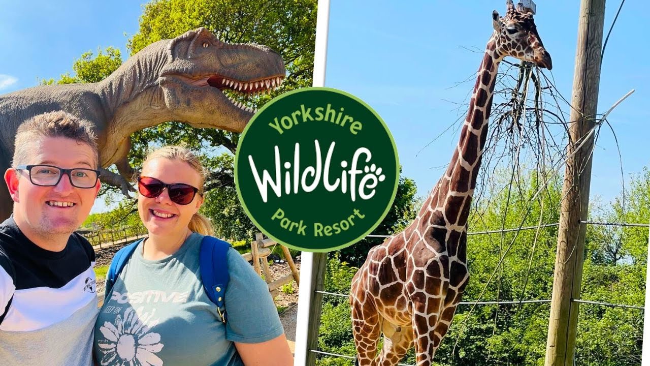 Yorkshire Wildlife Park 2025 Vlog - FULL Zoo Tour & Dinosaur Park!