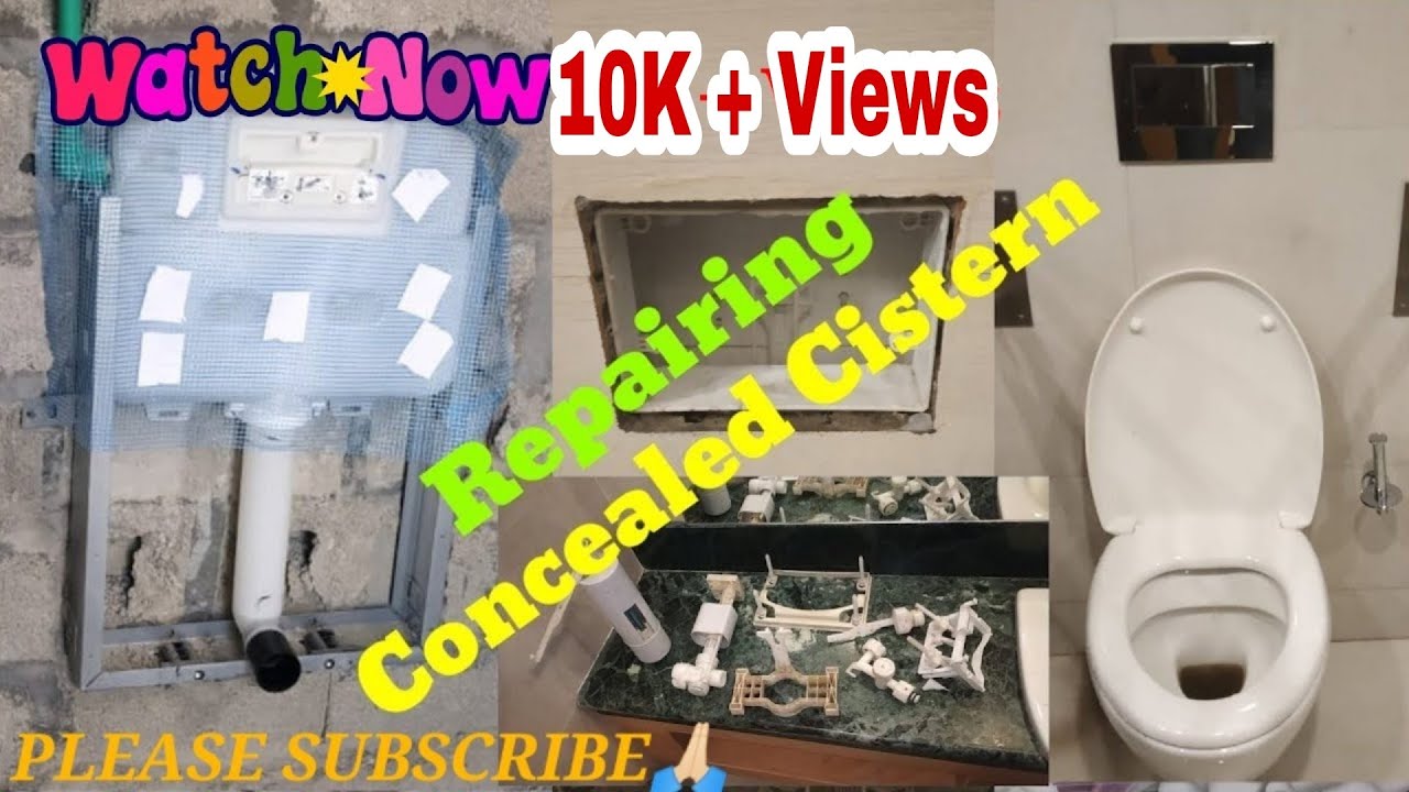How to Repair Kohler Concealed cistern.