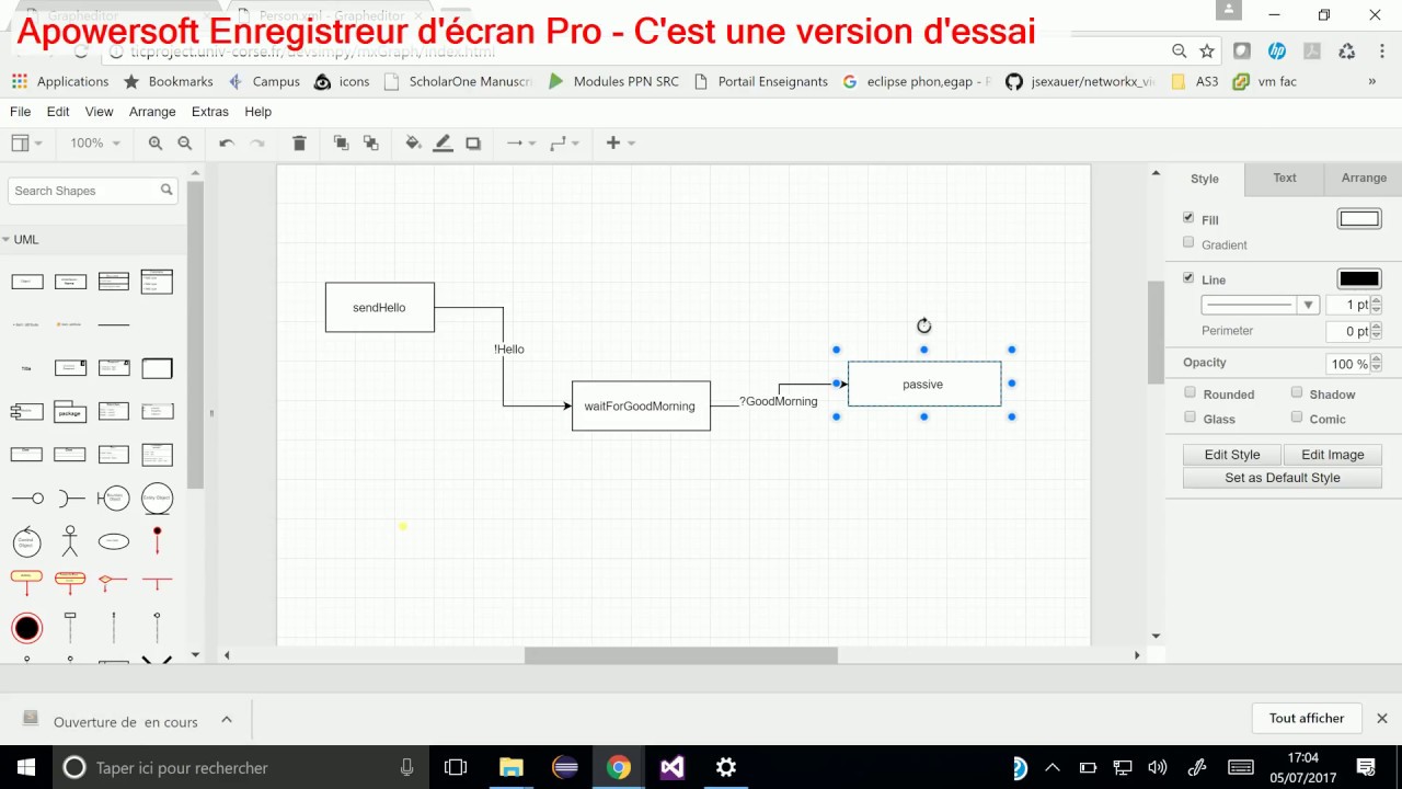 DEVSimPy - web interface - DNL export