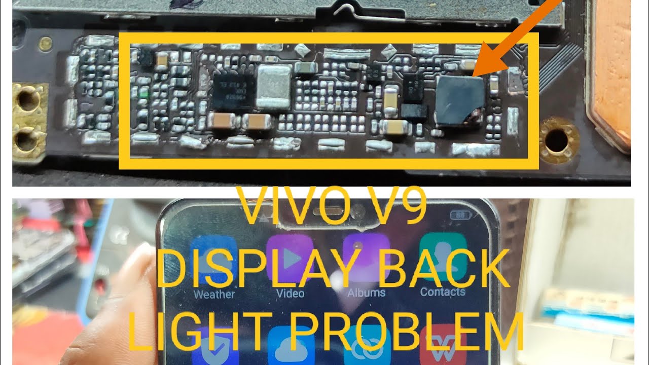 vivo v9 display light solution