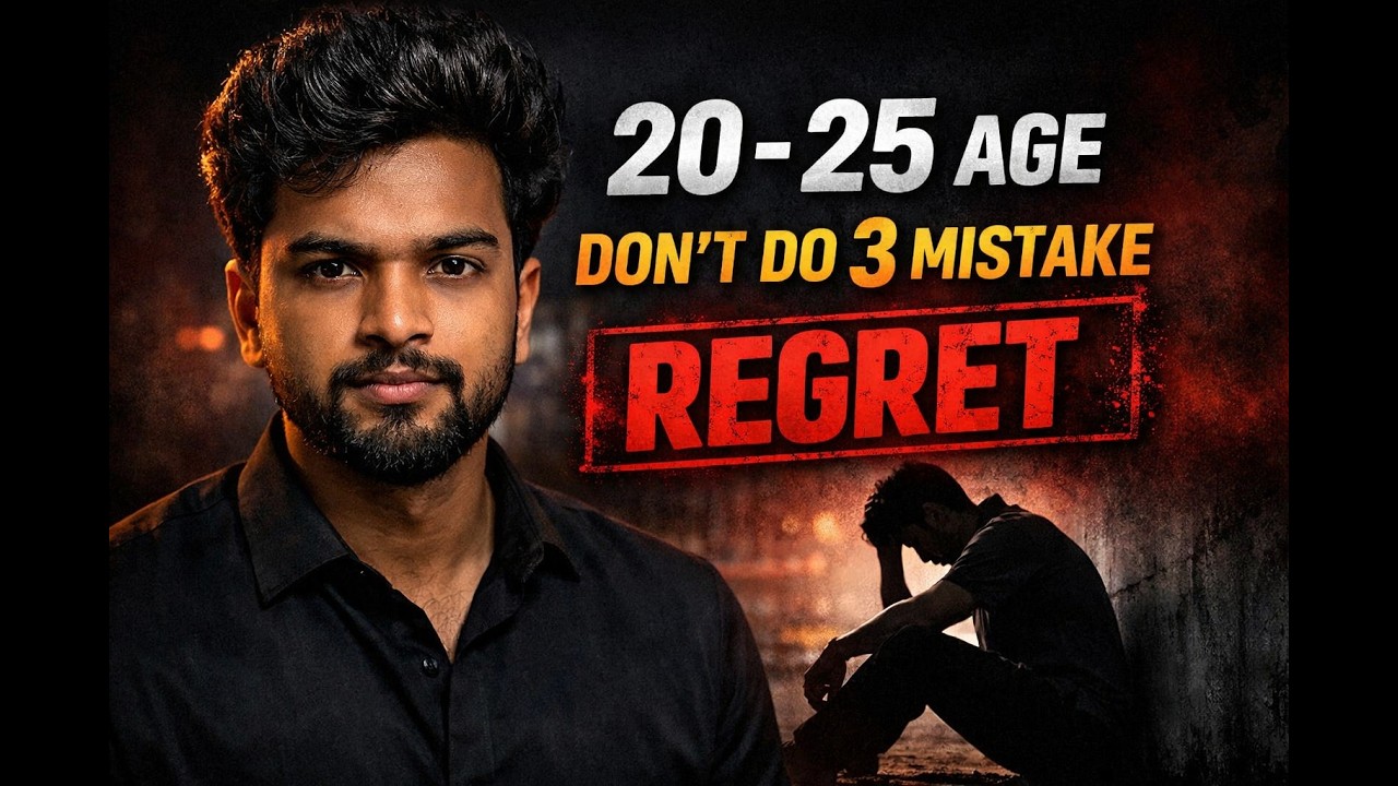 20–25 Age-la Itha Pannala Na Life Full Regret 😔 | Youth Motivation Tamil
